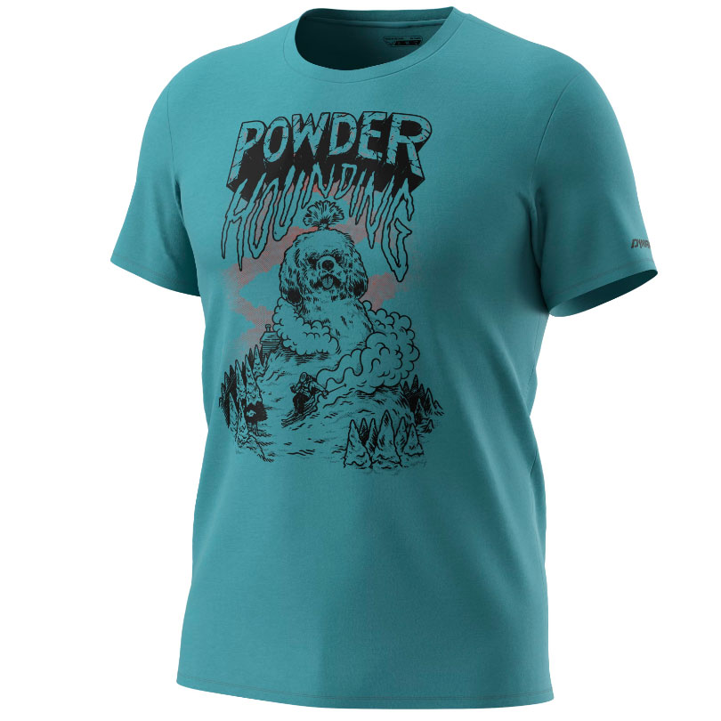 tričko DYNAFIT Artist Series Co T-Shirt M storm blue/powder